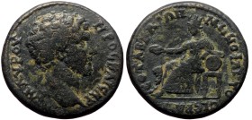 Lydia, Tabala. Marcus Aurelius Caesar. AE. (Bronze, 7.64 g. 23 mm.) c. 147-161 AD.