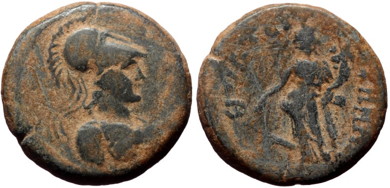 Lydia, Thyatira. Pseudo-autonomous issue. AE. (Bronze, 4.89 g. 19 mm.) c. AD 100...