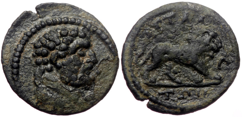 LYDIA. Attalea. Pseudo-autonomous. AE. (Bronze, 1.27 g 15 mm) 30 BC-276 AD LYDIA...
