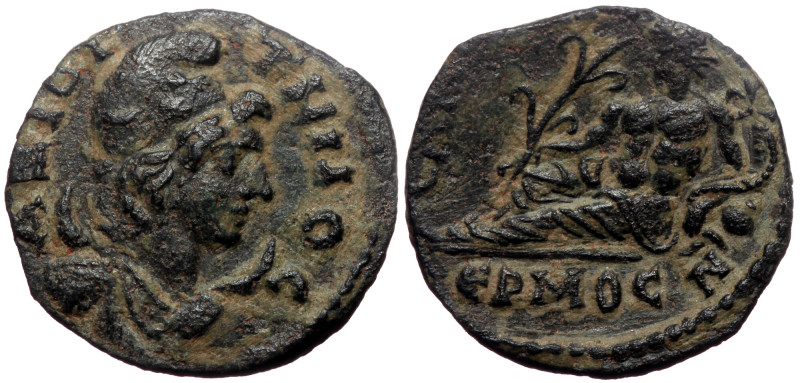 Lydia, Saitta. Pseudo-autonomous. AE. (Bronze, 3.43 g. 19 mm.) ca 200-220 AD. Ly...