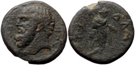 Lydia, Silandus. Pseudo-autonomous, Time of Septimius Severus. AE. (Bronze, 4.23 g. 19 mm.) 193-211 AD.