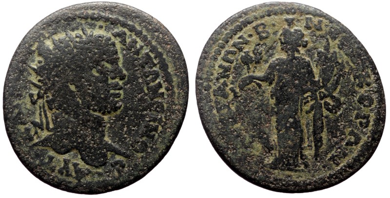 Lydia. Sardis. Caracalla. AE. (Bronze, 7.05 g. 28 mm.) 197-217 AD. Lydia. Sardis...