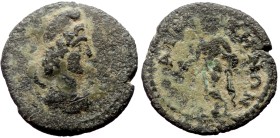 Lydia. Saitta. Pseudo-autonomous. AE. (Bronze, 2.67 g. 17 mm.) Early to mid 3rd century AD.