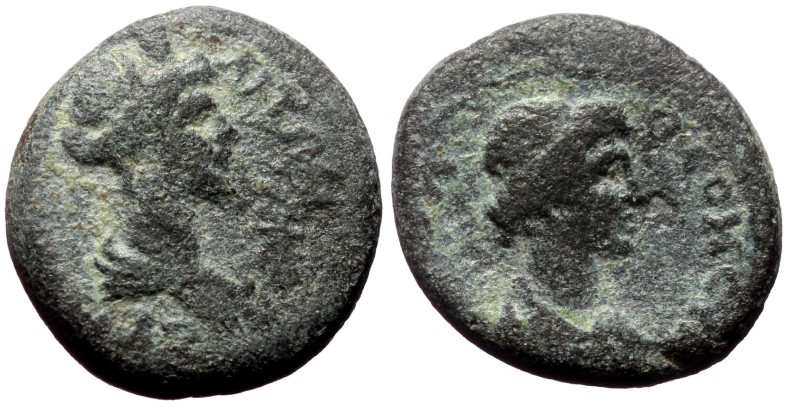 Mysia. Pergamum. Pseudo-autonomous. AE. (Bronze, 3.18 g. 16 mm.) c. 40/60 (?) AD...