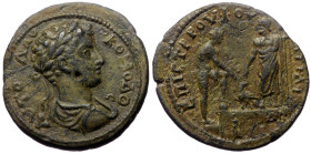 Mysia, Attaea. Commodus. AE. (Bronze, 14.87 g. 29 mm.) ca 179-180 AD. Roufos, strategos.