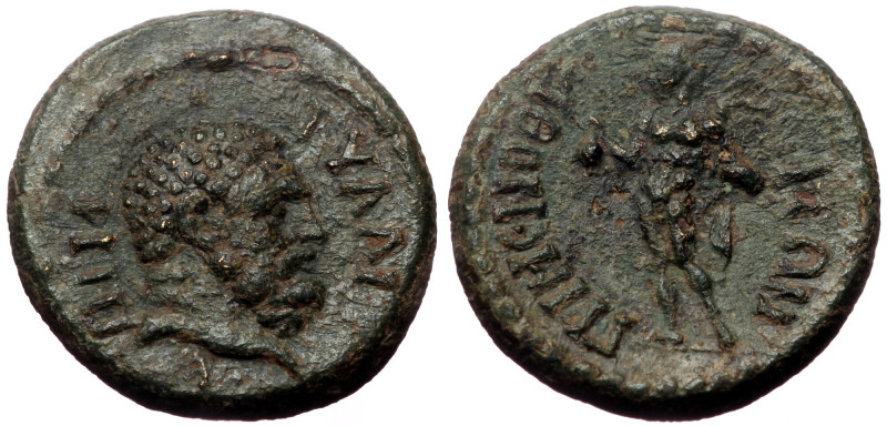 Phrygia, Grimenothyrae. Pseudo-autonomous, Time of Trajan. AE. (Bronze, 2.88 g. ...