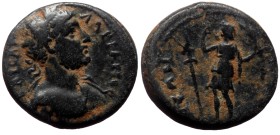 Phrygia. Acmonea. Hadrian. AE. (Bronze, 3.07 g. 16 mm.) 117-138 AD.
