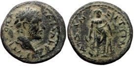 Phrygia, Aezanis. Macrinus. AE. (Bronze, 4.29 g. 19 mm.) 217-218 AD.