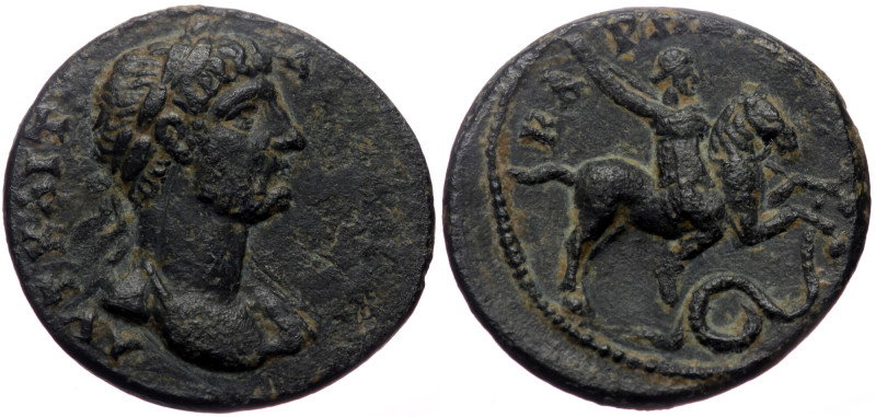 Pisidia, Baris. Hadrian. AE. (Bronze, 3.15 g. 17 mm.) 117-138 AD. Pisidia, Baris...