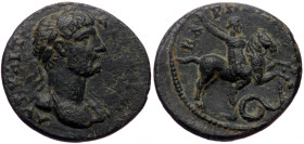 Pisidia, Baris. Hadrian. AE. (Bronze, 3.15 g. 17 mm.) 117-138 AD.