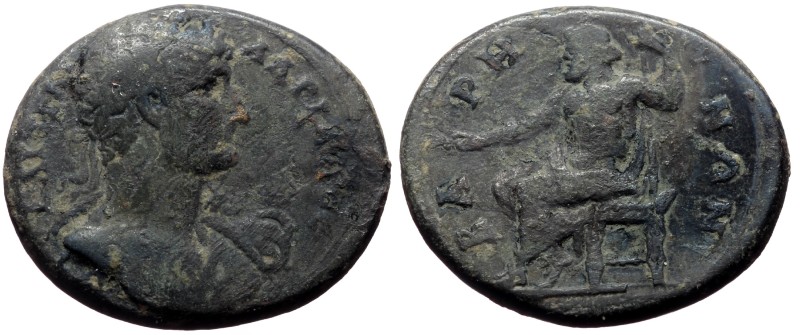 Pisidia, Baris. Hadrian. AE. (Bronze, 12.90 g. 28 mm.) 117-138 AD. Pisidia, Bari...