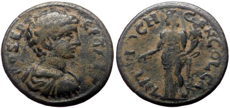 Pisidia, Antiochia. Geta (Caesar, 198-209). AE Pisidia, Antiochia. Geta (Caesar,...
