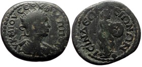 Pisidia, Isinda. Philip II. AE. (Bronze, 11.66 g. 26 mm.) 247/9 AD.