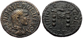 Pisidia, Antioch. Philip I. AE. (Bronze, 8.40 g. 25 mm.) 245/7 AD.