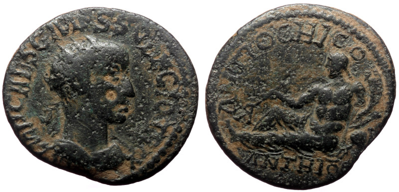 Pisidia, Antioch. Trajan Decius. AE. (Bronze, 7.60 g. 24 mm.) 249-251 AD. Pisidi...
