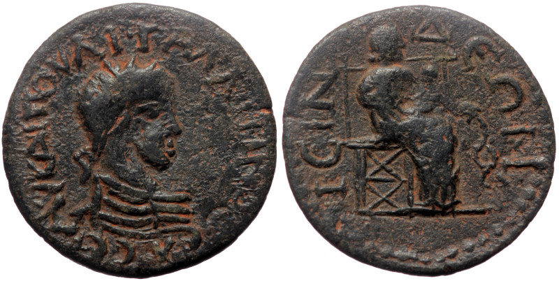 Pisidia, Isinda. Gallienus. AE. (Bronze, 5.13 g. 25 mm.) 253-268 AD. Pisidia, Is...