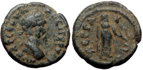 Pamphylia, Perge, Septimius Severus. AE. (Bronze, 6.82 g. 19 mm.) 193-211 AD.