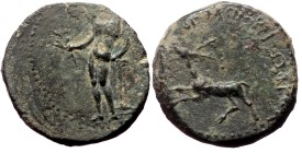 Cilicia, Anemurion. Pseudo-autonomous. AE. (Bronze 2.46 g 14 mm) 81-96 AD.