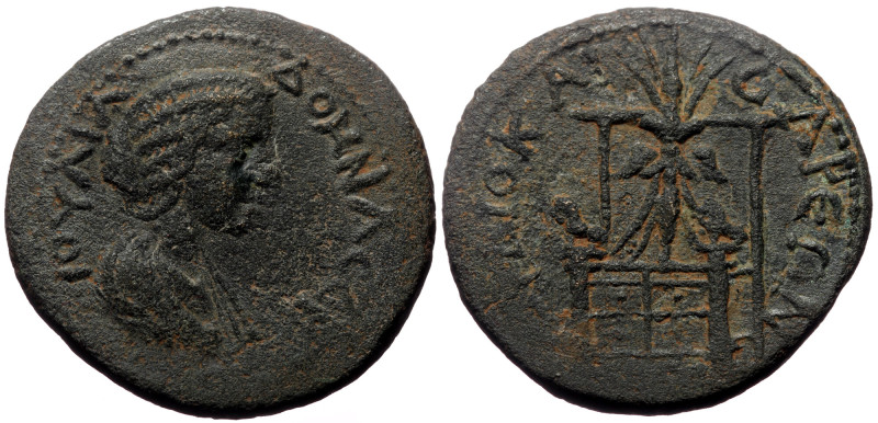 Cilicia, Diocaesarea. Julia Domna. AE. (Bronze, 11.99 g. 25 mm.) 193-217 AD. Cil...