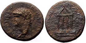 Galatia, Koinon. Nero. AE. (Bronze, 7.31 g. 22 mm.) 62-65 AD.
