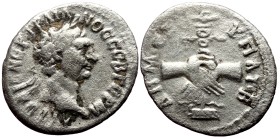 Cappadocia. Caesarea, Trajan (98-117) AR Drachm (Silver, 20mm., 2,85g) 98-99