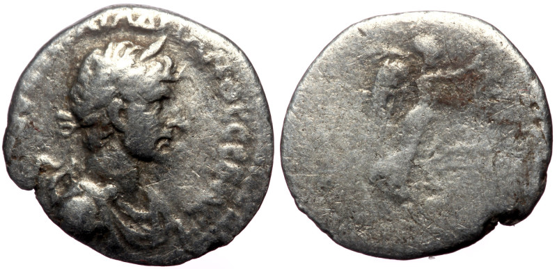 Cappadocia, Caesarea. Hadrian. AR, Hemidrachm. (Silver, 1.32 g. 14 mm.) 117-138 ...