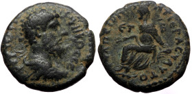 Cappadocia, Tyana. Lucius Verus. AE. (Bronze, 9.85 g. 22 mm.) 161-169 AD.