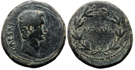 Seleucis & Pieria, Antioch. Augustus. AE, As. (Bronze, 11.79 g. 27 mm.) 27 BC-14 AD.