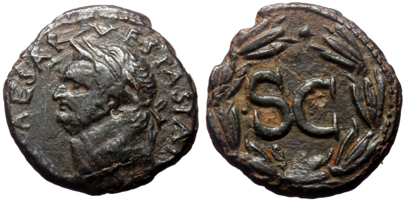 Seleucis & Pieria, Antioch. Vespasian. AE, As. (Bronze, 6.90 g. 20 mm.) 69-79 AD...