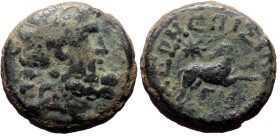 Syria, Seleukis and Pieria. Antioch on the Orontes AE Trichalkon (Bronze, 7.43g, 19mm) Pseudo-autonomous issue, 1st cent