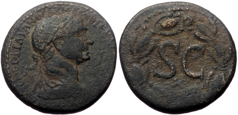Seleucis and Pieria, Antioch. Trajan. AE, As. (Bronze, 15.99 g. 27 mm.) 98-117 A...