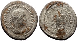 Syria, Seleucis and Pieria. Antioch. Philip I (244-249) AR Tetradrachm (Billon, 29mm, 9,54g) Rome for Antioch, 244.