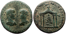 Seleucis & Pieria. Antioch. Trebonianus Gallus, with Volusian. AE, Assaria. (Bronze, 15.08 g. 29 mm.) 251-253 AD.