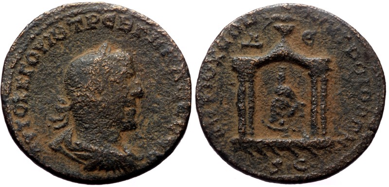 Seleucis and Pieria. Antioch. Trebonianus Gallus. AE. (Bronze, 16.58 g. 29 mm.) ...