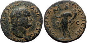 Asia Minor, Uncertain. Vespasian. AE. (Bronze, 10.74 g. 26 mm.) 77/78 AD.