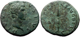 Restitution issue under Nerva, Octavian as Augustus (27 BC-14 AD) AE As (ca 98)