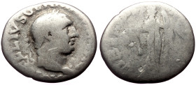 Vitellius (69) AR Denarius, Rome, c. late April - 20 December 69; Rare