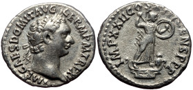 Domitian (81-96). AR, Denarius. (Silver, 3.13 g. 18 mm.) Rome.