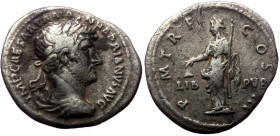 Hadrian (117-138) AR Denarius, Rome, 119-125