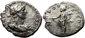 Hadrian (117-138) Denarius (Silver, ) uncertain eastern mint (Antiochia?), ca 119-121. Very rare