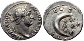 Hadrian (117-138). AR, Denarius. (Silver, 3.05 g. 18 mm.) Rome.