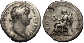 Hadrian (117-138). AR, Denarius. (Silver, 3.00 g. 19 mm.) Rome.