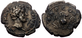Antoninus Pius (138-161) AR Denarius, Rome, 139.