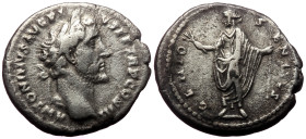Antoninus Pius (138-161) AR denarius, 141-143. Rome