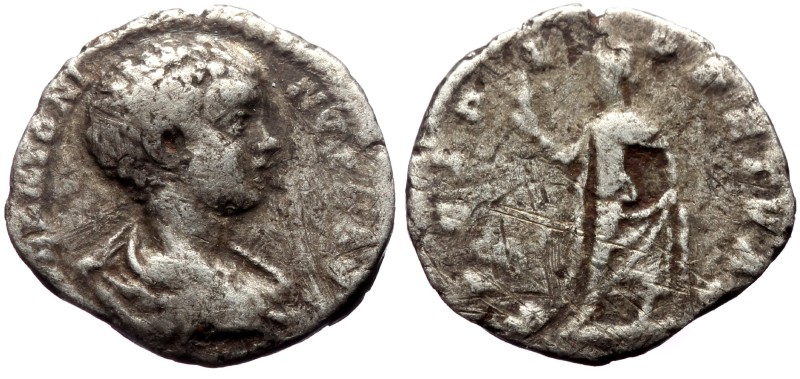 Caracalla (Caesar, 196-198) AR denarius (Silver, 18mm, 2.65g) Laodicea, under Se...