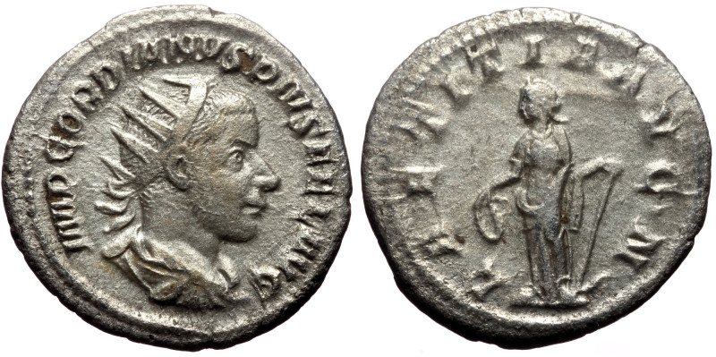 Gordian III (238-244). AR, Antoninianus. (Silver, 4.94 g. 22 mm.) Rome. Gordian ...