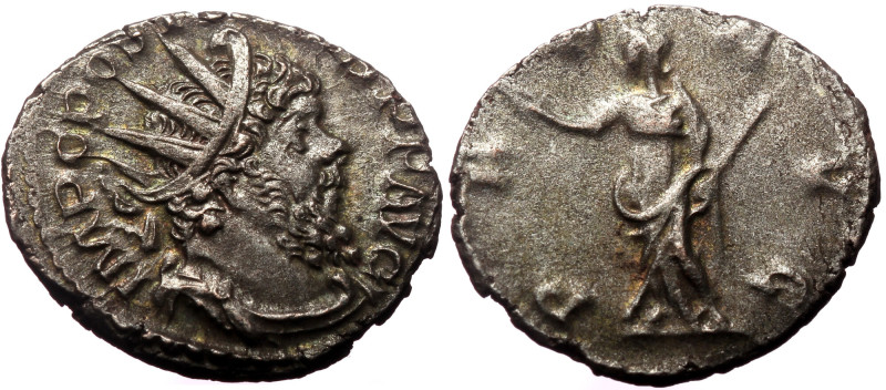 Postumus (260-269) AR Antoninianus, Colonia Agrippinensis, 267 Postumus (260-269...