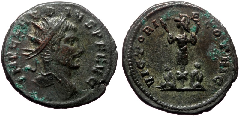 Claudius II Gothicus (268-270). AE, Antoninianus. (Bronze, 3.95 g. 21 mm.) Cyzic...