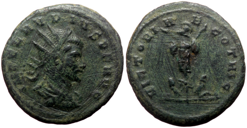 Claudius II Gothicus (268-270) AE Antoninianus (Bronze, 4,94g, 22mm) Kyzikos. Cl...