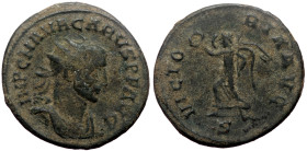 Carus (282-283). AE, Antoninianus. (Bronze, 4.02g, 22mm.) Ticinum.
